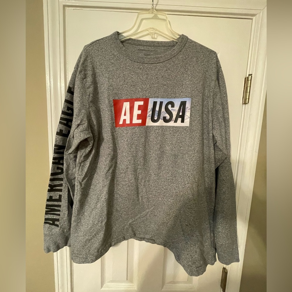 American Eagle Standard Fit Long Sleeve Shirt Men’s Size X-Large (XL)